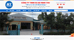Desktop Screenshot of baobinhuaminhthu.com